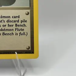 MP Pokemon Cards: Base Set 1st Edition Uncommon: Pokemon Flute 86/102 Trainer - Image 4