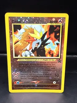 Pokemon TCG Entei WoTC Black Star Promo 34 Holo Card - Image 1