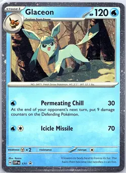 Glaceon - (Cosmos Holo) SVP 171 Holo SV: Scarlet & Violet - Pokemon Card - NM - Image 1