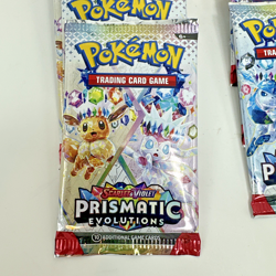 Pokemon TCG Scarlet & Violet Prismatic Evolutions Booster Pack (1) Sealed - Image 3