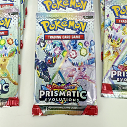 Pokemon TCG Scarlet & Violet Prismatic Evolutions Booster Pack (1) Sealed - Image 5