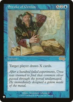 Stroke of Genius - Near Mint MTG The List - Image 1