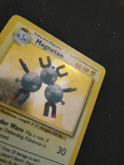 Pokemon TCG Magneton-Base Set 9/102 WOTC Holo Unlimited Holo Rare - Image 5