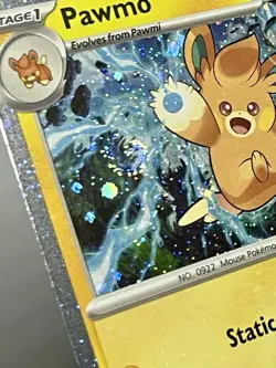 Pawmo 075/193 (NM) •x4 SWIRLS/HOLOBLEED• Cosmos Holo Scarlet & Violet: Promo - Image 3