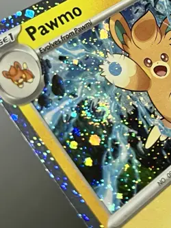 Pawmo 075/193 (NM) •x4 SWIRLS/HOLOBLEED• Cosmos Holo Scarlet & Violet: Promo - Image 4