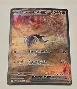 Great Tusk ex 246/198 SIT Alt Art - Scarlet & Violet - Pokemon TCG - SHIPS FAST - Image 1