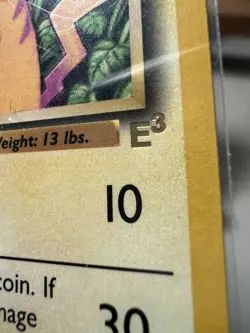 Pokemon TCG Wizards Stamped 1st Edition Pikachu & E3 Stamped Pikachu LP+ 1999 - Image 4