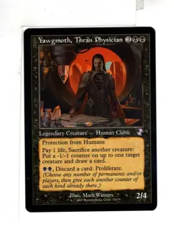 MTG SkeenAB Yawgmoth Thran Physician RETRO FRAME from TSR. NM. - Image 1