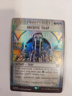 Archive Trap Outlaws of Thunder Junction: Breaking News Foil - Image 1