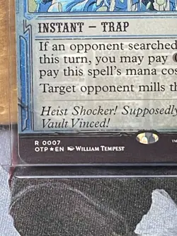 Archive Trap RARE FOIL - OTP - NM/Mint 0007 - Image 5