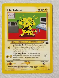 NM Electabuzz - Normal #46 Black Star Promo Pokemon TCG - Image 1