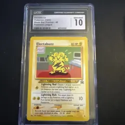 Electabuzz 46 2000 Black Star Promos CGC Gem Mint 10 Pokemon - Image 1