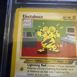 Electabuzz 46 2000 Black Star Promos CGC Gem Mint 10 Pokemon - Image 4