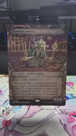 MTG Kinscaer Sentry Foil Showcase Lorwyn Eclipsed NM - Image 1
