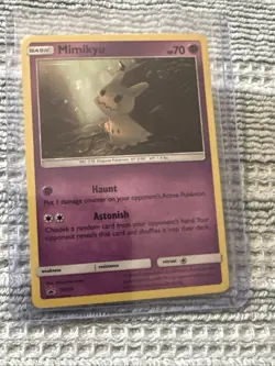 Mimikyu SM29 - Sun and Moon - Holo Promo 2017 Pokemon Card - Image 1