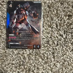Gundam NT-1 GD03-001 LR+ Alternate Alt Art Steel Requiem CARD NM RX-78NT-1 Alex - Image 5