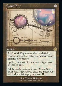 MTG - (Schematic) CLOUD KEY - The Brothers' War Retro Artifacts (R) - Image 1