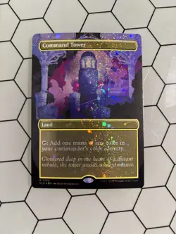 MTG | Secret Lair | Command Tower (1496) | 🌟🌌 Galaxy Foil 🌌🌟 - Image 1
