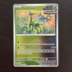 Iron Leaves 019/167 Pokemon Twilight Masquerade SV06 Reverse Holo Rare NM - Image 1