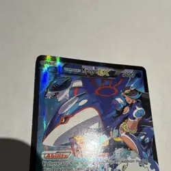Team Aqua's Kyogre EX 6/34 Double Crisis Holo 190 HP Ultra Rare Pokemon TCG - Image 2