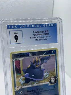 CGC 9 Empoleon FB 27/147 Supreme Victors Reverse Reverse Holo Pokemon 2009 MINT - Image 3