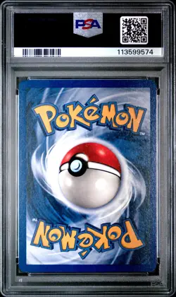 1999 POKEMON FOSSIL #57 ZUBAT PSA EX-MT 6 - Image 2