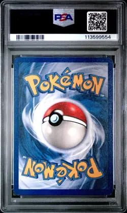 1999 POKEMON FOSSIL #37 GRAVELER PSA EX-MT 6 - Image 2