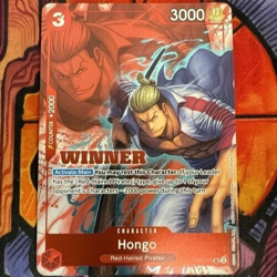 Hongo Winner Alternate Art Foil - OP09-011 NM - One Piece - Image 1