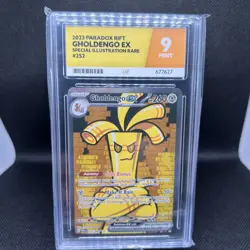 Gholdengo EX Paradox Rift Sir 252/182 Ace 9 Mint Pokemon English - Image 1