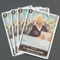 4x playset St. Shepherd Ju Peter OP13-084 Carrying On His Will Foil One Piece - Image 1