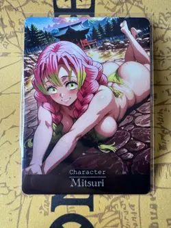 Mitsuri Demon Slayer ACG Goddess Story Waifu Anime Custom Card - Image 1
