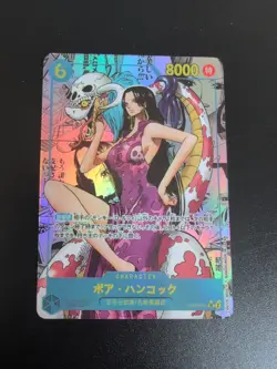 Waifu Sexy Anime Girls Cards Custom Holo - One Piece - Boa Hancock - Image 1