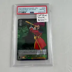 2023 Weiss Schwarz JPN Disney 100 Years of Wonder Peter Pan Captain Hook SR #049 - Image 1