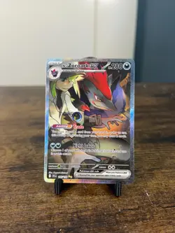 Pokemon TCG N's Zoroark EX Holo Card 185/159 Sv09: Journey Together - Image 1