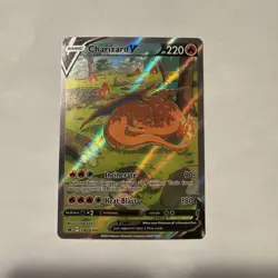 Pokemon Sword and Shield: Charizard V SWSH260 Black Star Promo Raw NM - Image 1