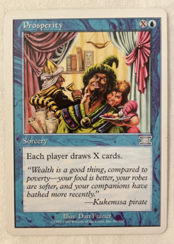 1x Prosperity Sixth 6th Edition MTG Magic the Gathering LP - Image 1