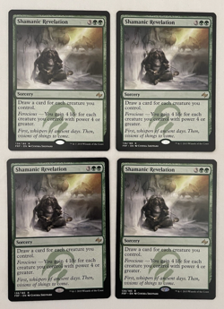 4x MTG Shamanic Revelation Fate Reforged MTG Magic the Gathering LP/NM - Image 1