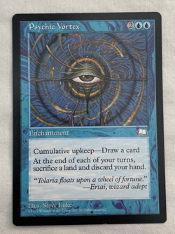 1x Psychic Vortex Weatherlight MTG Magic the Gathering NM - Image 1