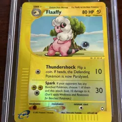 2003 Flaaffy 47/147 CGC 8.5 NM/Mint+ - Uncommon (Aquapolis) Pokemon ChumLee - Image 4