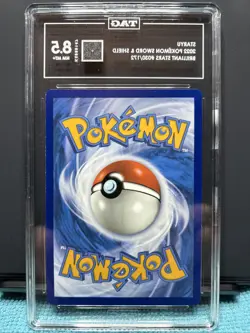 Pokemon TCG Staryu Sword & Shield: Brilliant Stars 030/172 TAG 8.5 NM MT+ - Image 2