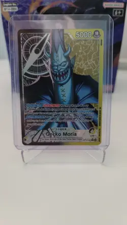 Gecko Moria - OP14-080 (Alternate Art) OP14-080 The Azure Sea's Seven Foil - Image 1