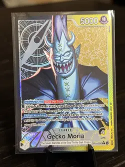 Gecko Moria - OP14-080 (Alternate Art) OP14-080 The Azure Sea's Seven Foil - Image 1