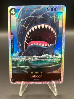 • Laboon • EB01-048 SR Extra Booster Memorial Collection Holo One Piece TCG NM - Image 1