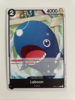 Laboon EB01-047 (C) Regular Extra Booster: Memorial Collection One Piece Card - Image 1