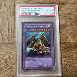 Mrd-143 Thousand Dragon 2002 Metal Raiders PSA 8 NM Mint - Image 1