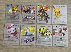 Pokemon Foil Fan Art Cards - Silver Foil Spanish Version Bundle x 8 - Image 1