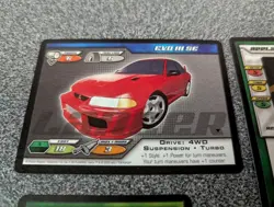 4X Tokyopop Initial D Promo Cards RARE unplayed tournament prize lot AEG - Image 2