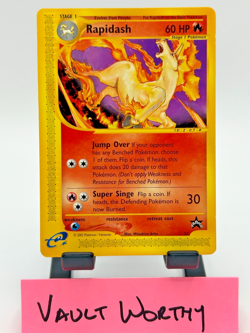 🔥 2002 Pokemon Black Star Promo #51 Rapidash WOTC E-Reader Card 🔥 - Image 1