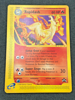 🔥 2002 Pokemon Black Star Promo #51 Rapidash WOTC E-Reader Card 🔥 - Image 3