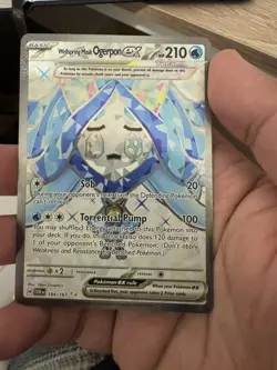 Pokemon TCG Wellspring Mask Ogerpon EX S&V Twilight Masquerade Card 194/167 - Image 1